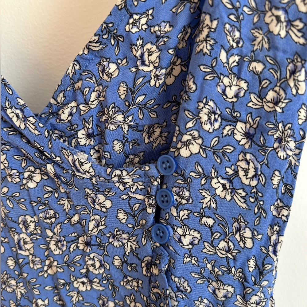 Floral wrap dress